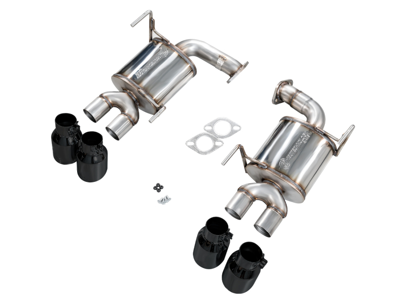 AWE Tuning Touring Edition Axle-Back Exhaust - Diamond Black Tips for 22-25 Subaru VB WRX - Image 6