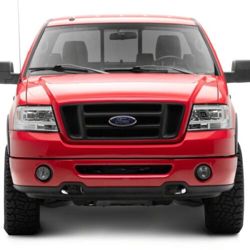 Raxiom for 2004-2008 Ford F-150 Axial Series Projector Headlights- Chrome Housing- Clear Lens - Image 4