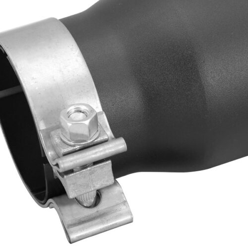 aFe Power MACHForce XP 3in Inlet x 4in Outlet x 9in Length Clamp-On Black Tip - Image 6