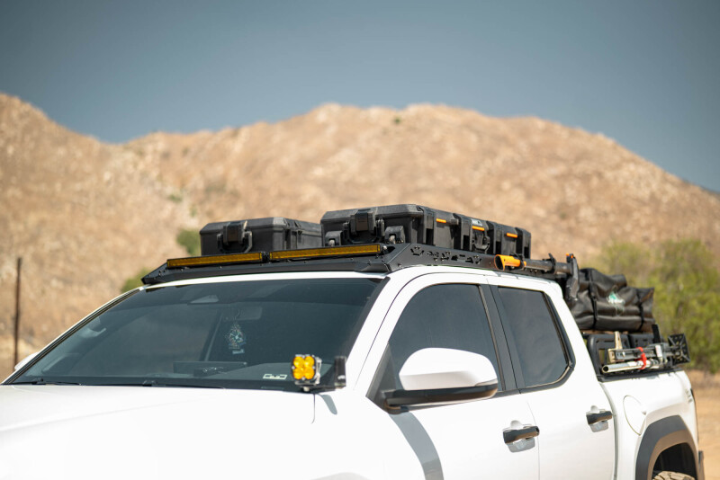 DV8 Offroad 2024-2025 Toyota Tacoma Roof Rack Light Mount - Image 2
