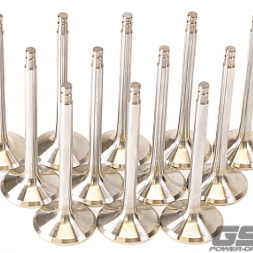 GSC P-D Nissan VR38DETT 33.15mm Head +1mm OS 91.95mm Long 6.6mm Stem Exhaust Valve - Set of 12