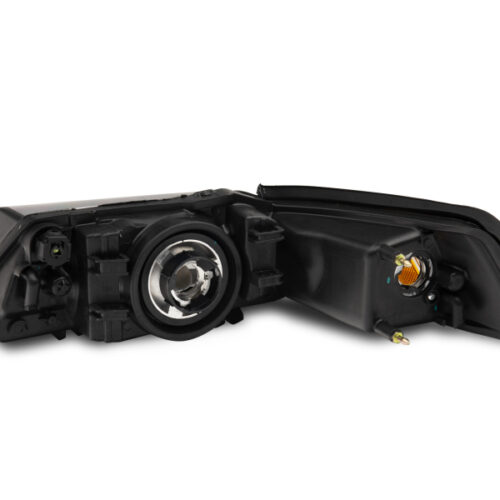 Raxiom for 1999-2004 Mustang Axial Series OEM Style Replacement Headlights- Black Housing (Clear Lens) - Image 5