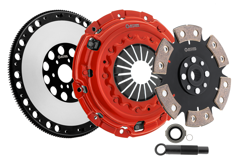 Action Clutch 03-12 Honda Accord 2.4L (K24A4) Stage 4 Clutch Kit (1MD) w/Lightened Flywheel