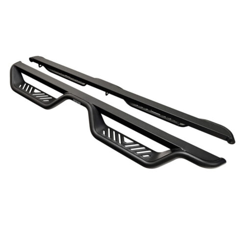 Alternative view of Westin 24-26 Toyota Land Cruiser Outlaw Drop Nerf Step Bars Textured Black