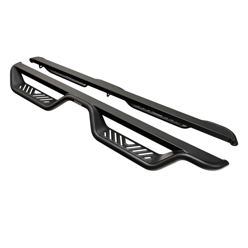 Westin 24-26 Toyota Land Cruiser Outlaw Drop Nerf Step Bars Textured Black - Image 2
