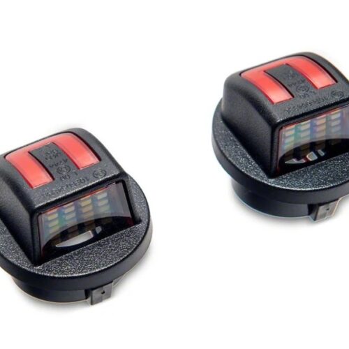 Alternative view of Raxiom for 2004-2014 Ford F-150 LED License Plate Lighting- White and Red
