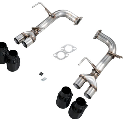 AWE Tuning Track Edition Axle-Back Exhaust - Diamond Black Tips for 22-25 Subaru VB WRX - Image 6