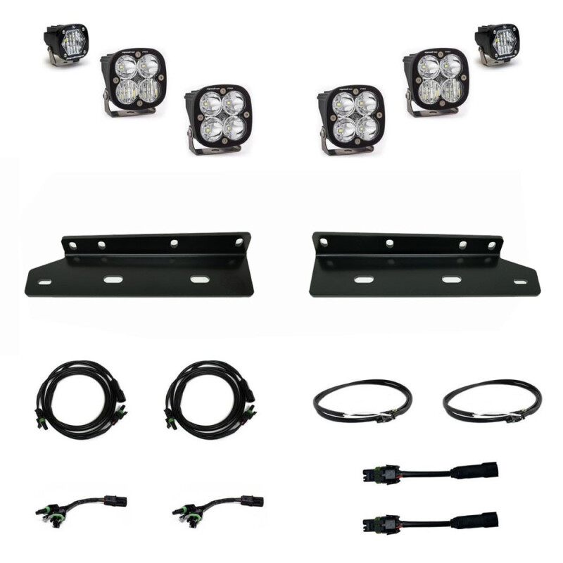 Baja Designs for 2021+ Ford Raptor Aftermarket Pro Fog Pocket Kit
