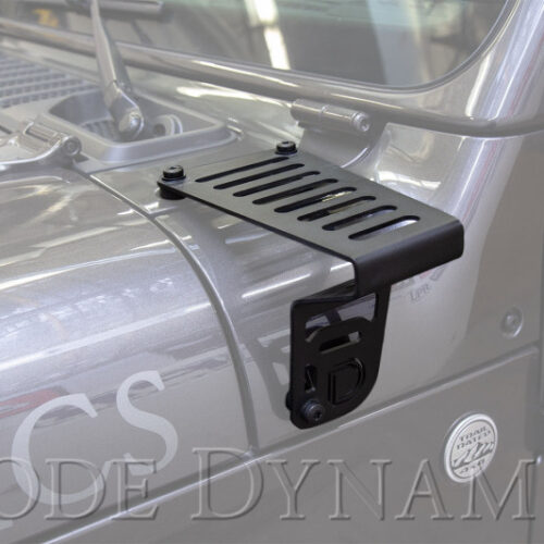 Diode Dynamics 18-21 Jeep JL Wrangler/Gladiator SS6 Cowl LED Bracket Kit - White Driving - Image 6