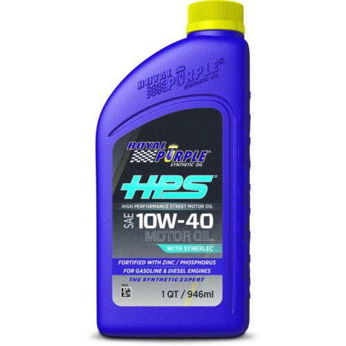 Royal Purple HPS Synthetic High Performance Street 10W40 Motor Oil - 1 Quart