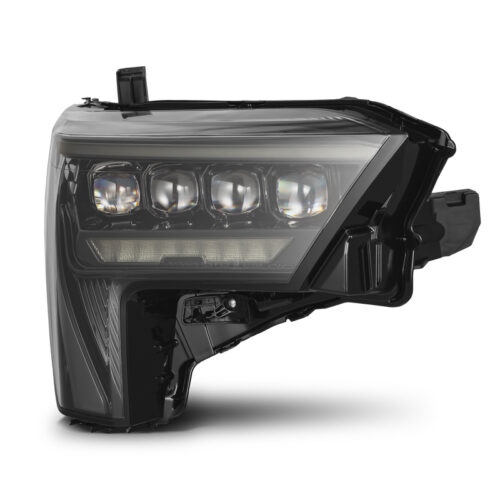 AlphaRex 22-23 Toyota Tundra NOVA-Series Headlights Alpha-Black w/Amber DRL - Req 810029 OR 810030 - Image 7