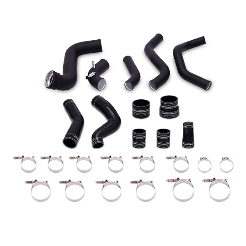 Mishimoto Intercooler w/ Black Pipes for 2011-2014 Ford F-150 EcoBoost Black - Image 3
