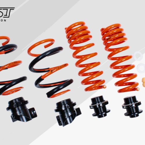 AST BMW G87 M2 / G80 M3 / G81 /G82 M4 / G83 M4 Adjustable Lowering Springs - 20-46mm Fr / 10-36mm Rr