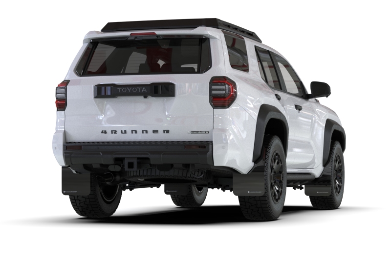 Rally Armor 25-26 Toyota 4Runner Black UR Mud Flap w/ Metallic Black Logo - Image 8