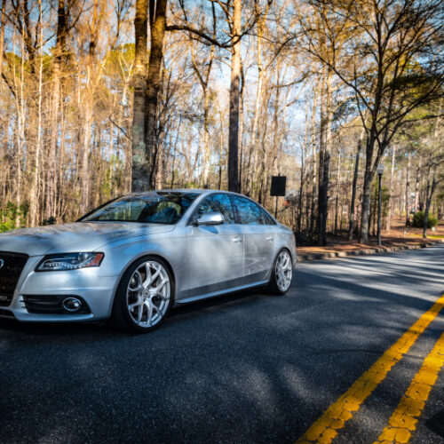 APR A01 Flow Formed - 20x9.0 - 5x112 - ET42 - 66.5mm Center Bore - Hyper Silver Wheel - Image 7