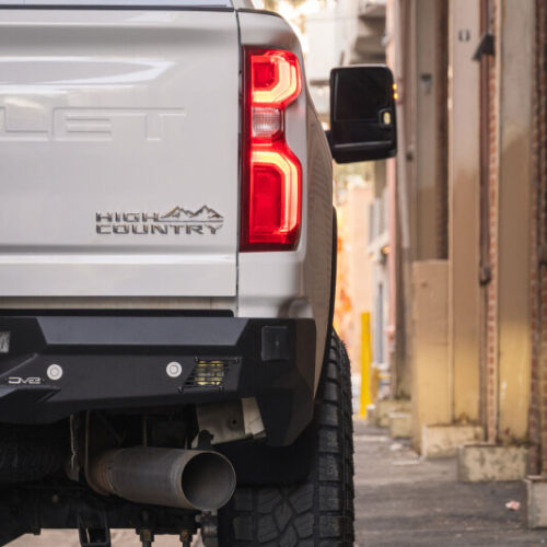 DV8 Offroad 20-23 Chevy & GMC 2500/3500 Spec Series Rear Bumper - Image 2