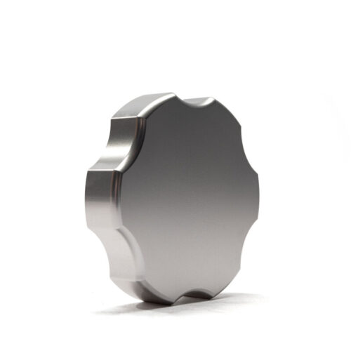 Wehrli 17-26 Ford Super Duty 6.7L Power Stroke Billet Power Steering Reservoir Cap - Clear Anodized - Image 2