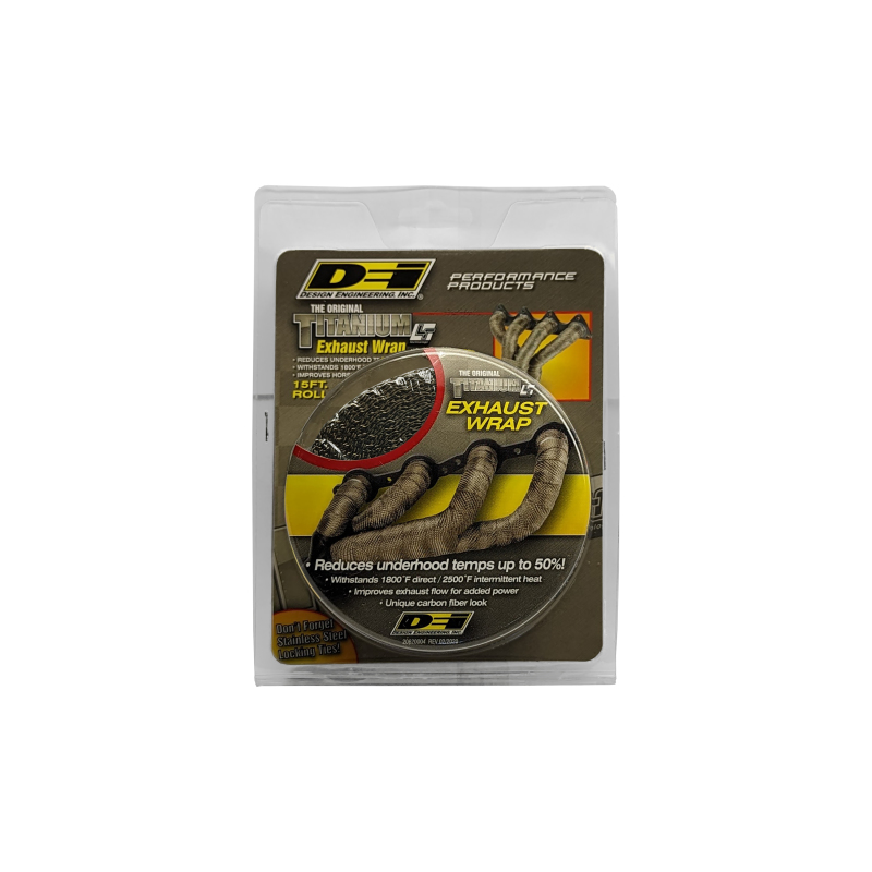 DEI 10129 Exhaust Wrap 2in x 15ft - Titanium - Image 5