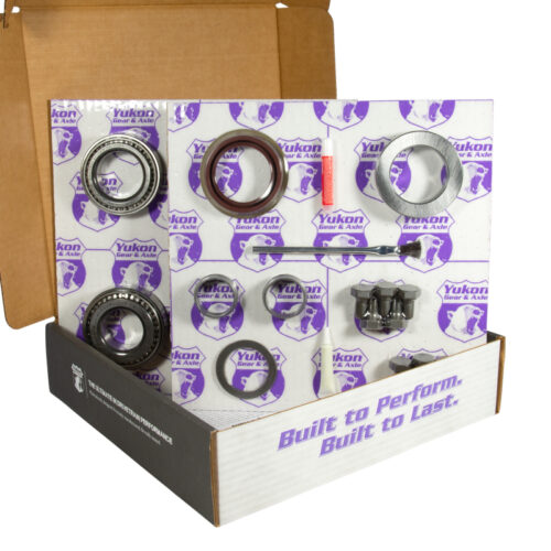 Yukon 8.6in GM 4.56 Rear Ring & Pinion Install Kit 30 Spline Positraction Axle Bearings and Seals - Image 4