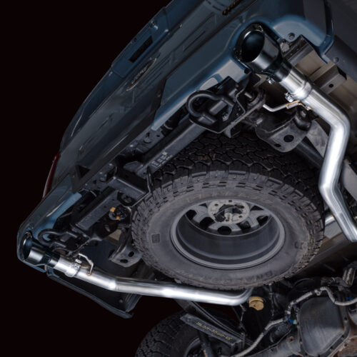 AWE Tuning Tips for 2021+ Ford F-150 Tremor (w/ Bumper Cutouts) 0FG Non-Resonated Catback -Diamond Black - Image 3