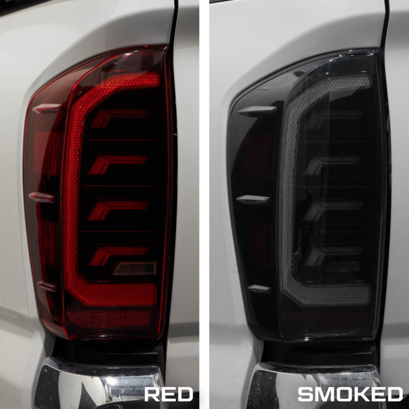 Form Lighting 2016-2023 Toyota Tacoma LED Tail Lights Red (Pair) - Image 7