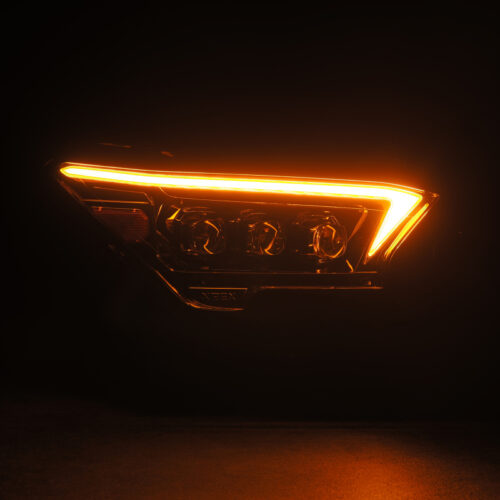 AlphaRex 2024+ Toyota Tacoma NOVA-Series LED Proj Headlights Alpha-Blk w/Actv Light & Seq. Sig + DRL - Image 4