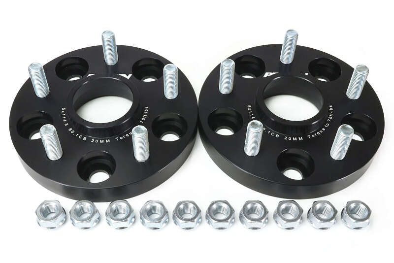 PERRIN 23-26 Toyota GR Corolla 60.1mm CB / 5x114.3 BP Wheel Spacers - 20mm - Image 7