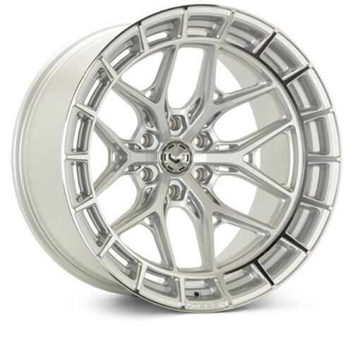 Vossen HFX1-8G85 HFX-1 18x9 / 6x139.7 / ET0 / Super Deep / 106.1 CB - Silver Polished Wheel