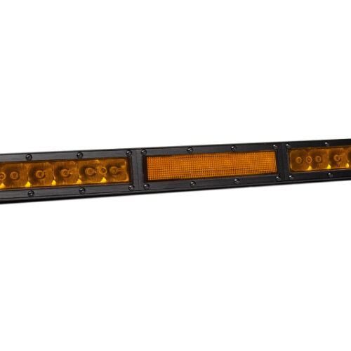 Diode Dynamics 18 In LED Light Bar Single Row Straight - Amber Combo Each Stage Series - Image 7