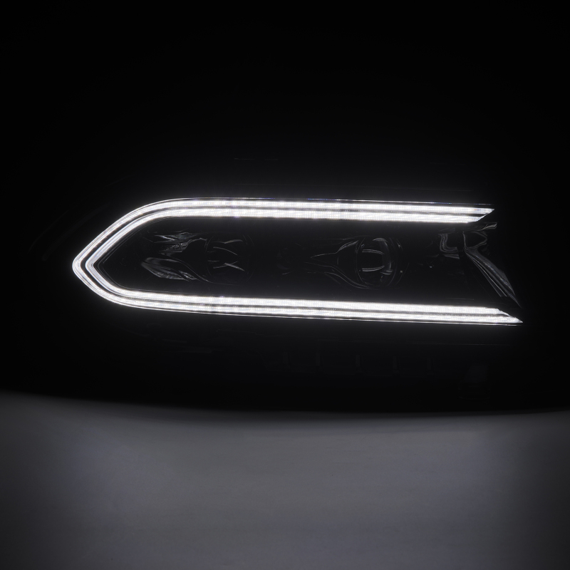 AlphaRex 15-23 Dodge Charger LUXX LED Proj Headlights Alpha-Black w/Actv Light & Seq.Sig / SB DRL - Image 4