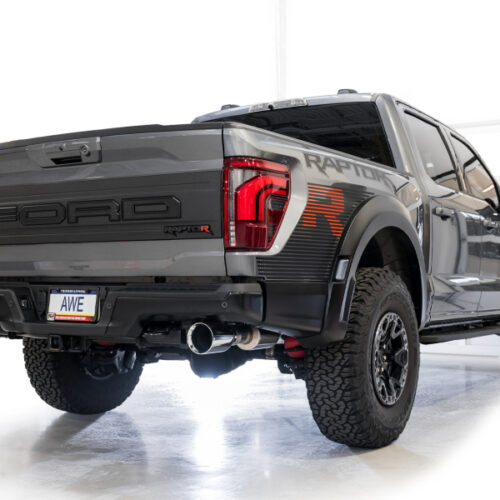 AWE Tuning Gen 3 Raptor R SwitchPath Exhaust - Chrome Silver Tips - Image 5