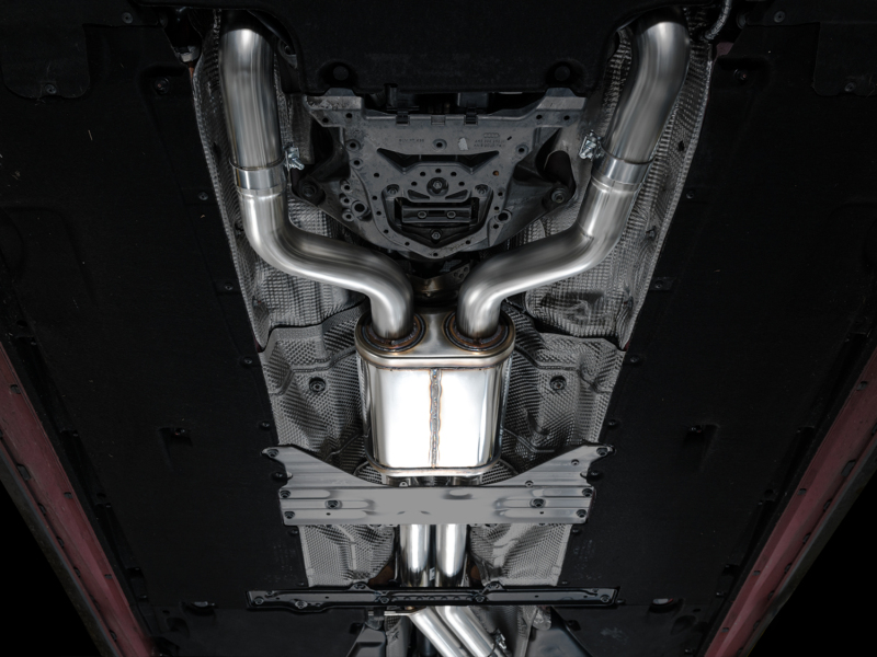 AWE Tuning SwitchPath Cat-Back Exhaust - Diamond Black Tips for 21-23 Audi C8 RS6/RS7 - Image 8