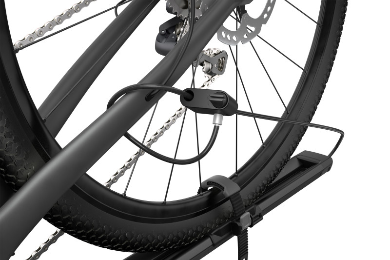 Thule FastRide Fork-Mount Roof Bike Rack (For Quick-Release Bikes/Adapter Req. for Thru-Axle) - Blk - Image 6