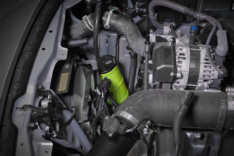 PERRIN 02-26 Subaru WRX / 04-21 STI / 13-26 BRZ/GR86/FRS/86 Coolant Overflow Tank - Neon Yellow - Image 6