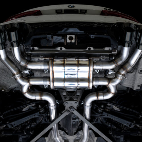 AWE Tuning SwitchPath Axle-Back Exhaust - Diamond Black Tips for 20-25 BMW X3 M/M Comp (F97) AWD - Image 10