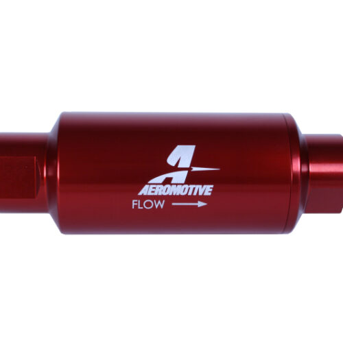 Aeromotive In-Line Filter - (AN-10) 10 Micron Microglass Element Red Anodize Finish - Image 3