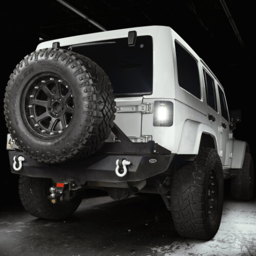 Oracle 07-17 Jeep Wrangler JK Flush Mount LED Tail Lights - Tinted - Image 9