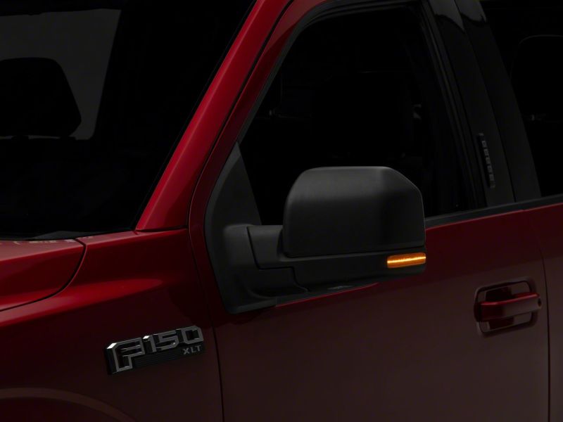 Raxiom for 2015-2020 Ford F-150 Axial Series LED Mirror Mounted Turn Signals- Smoked - Image 6