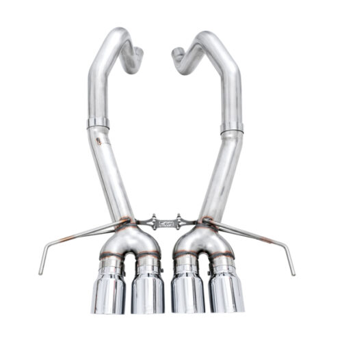 AWE Tuning Track Edition Axle-Back Exhaust w/Chrome Tips for 14-19 Chevy Corvette C7 Z06/ZR1 (w/AFM) - Image 7
