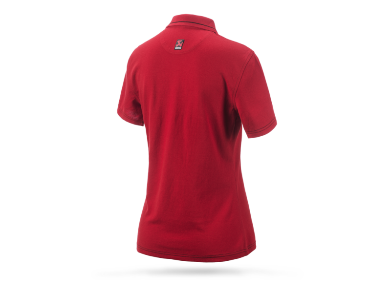 Akrapovic Corpo Polo Red Womens - XL - Image 2