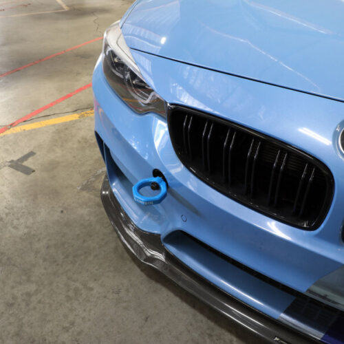 aFe Power Control Front Tow Hook Blue BMW F-Chassis 2/3/4/M - Image 7