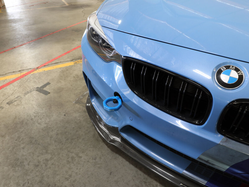aFe Power Control Front Tow Hook Blue BMW F-Chassis 2/3/4/M - Image 7
