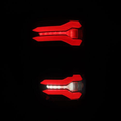 AlphaRex 24-25 Ford F-150 LUXX LED Taillights Blk-Red Activ Light/Seq Signal - Smoked Lens - Image 3