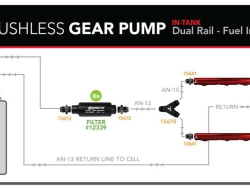 Alternative view of Aeromotive TVS Module w/Fuel Cell Pickup - In-Tank - Brushless Spur 10.0