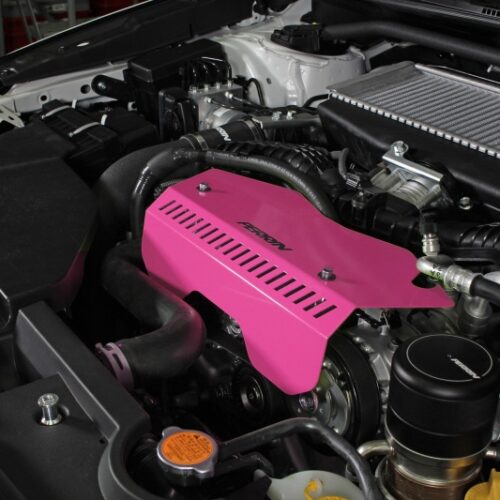 PERRIN 22-26 Subaru WRX Pulley Cover - Hyper Pink (TALL - For Use w/o PERRIN AOS) - Image 8