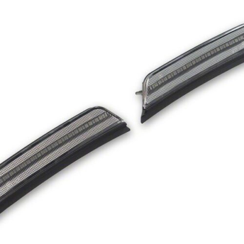 Raxiom for 2022-2025 Jeep Grand Cherokee WK2 LED Front Side Marker Lights- Clear Lens- Amber LED