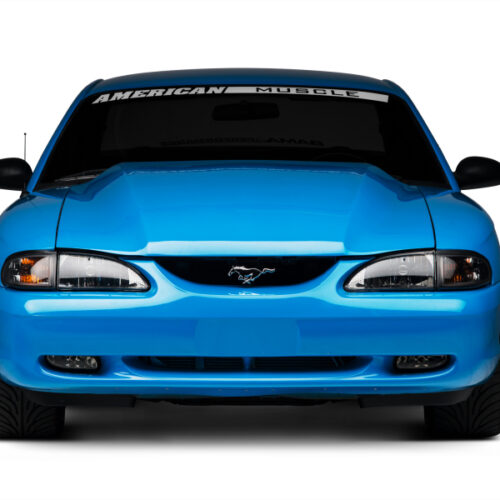 Raxiom for 1994-1998 Mustang Axial Series Cobra Style Headlights- Black Housing (Clear Lens) - Image 9