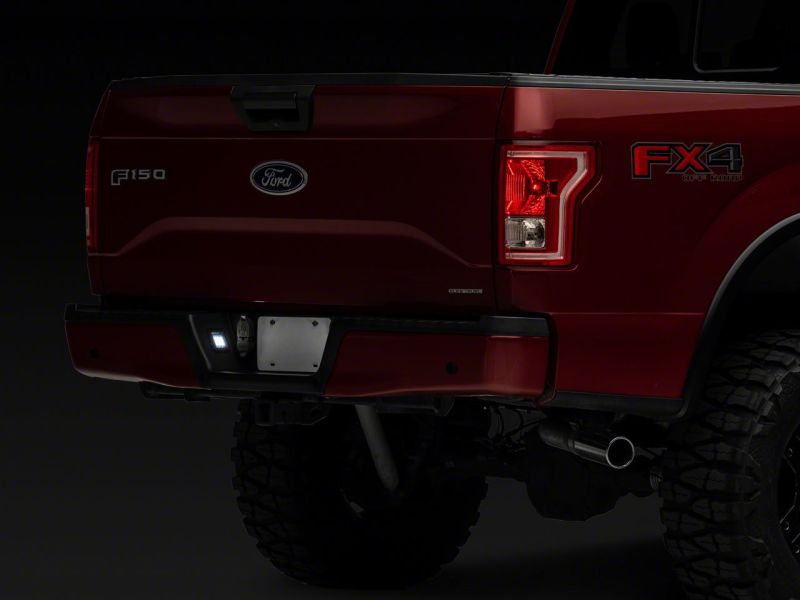 Raxiom for 2007-2014 Ford F-150 Axial Series LED License Plate Lamps- Smoked - Image 7