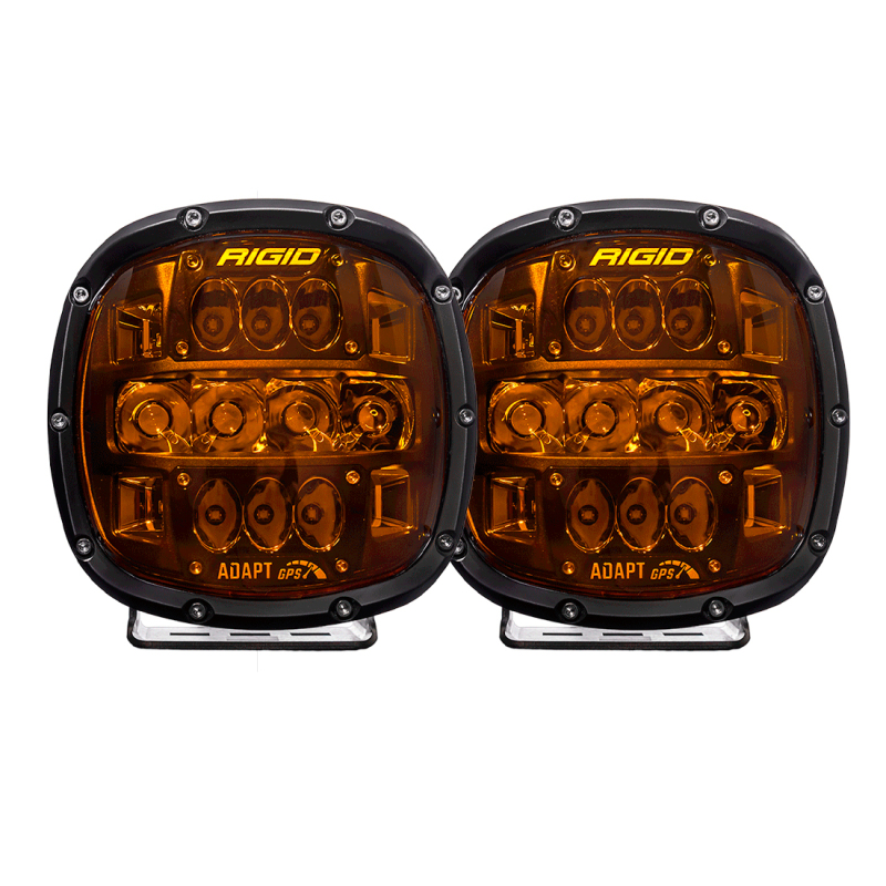 Rigid Industries Adapt XP w/ Amber PRO Lens (Pair) - Image 4