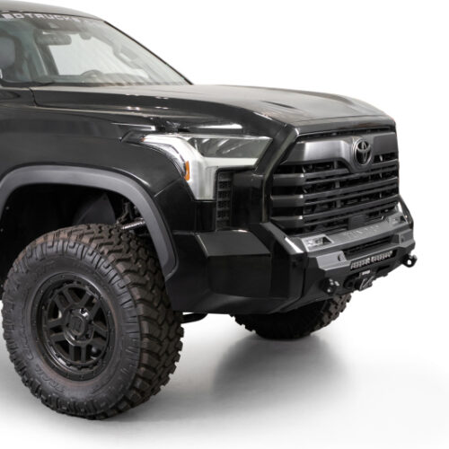 Alternative view of Addictive Desert Designs for 22-25 Toyota Tundra Stealth Fighter Front Bumper w/ Winch Mount